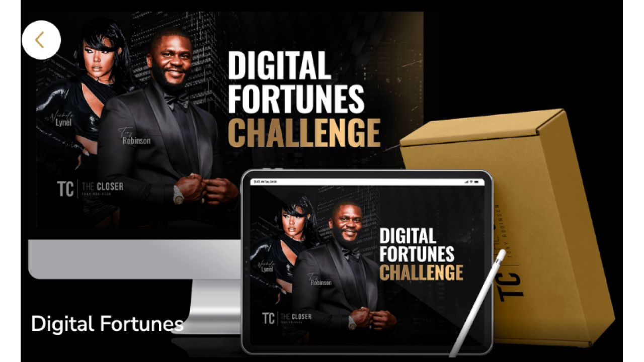 Tony Robinson – Digital Fortunes System